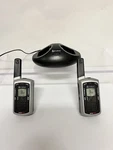 Cobra Microtalk Walkie Talkies 2 Way Radios W/ Charger Dock Tested Working. Fixed Price $19.99.
