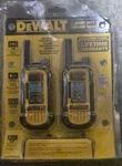 Dewalt DXFRS300 Two Way Uhf/fm Radio Walkie Talkie - Set Of 2. Fixed Price $67.00.