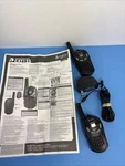 Pair Of Cobra Microtalk CXT125 Way Radio Walkie Talkie W/guide. Fixed Price $20.77.
