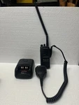 Motorola Ht 1250 AAH25BEF9AA5AN Charger(no Cord) Mic Antenna Battery. Fixed Price $127.49.