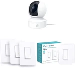 2K Qhd Security Camera Pan/tilt, Starlight Sensor & Switch HS200P3, Pack. Fixed Price $179.99.