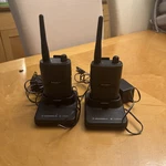 Set Motorola Spirit M-series Professional Two-way Radios MU22CV W/ Chargers. Fixed Price $59.99.