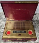 General Electric Portable Tube Am Radio Model 145, 1949, Clean & Works!. Fixed Price $129.95.