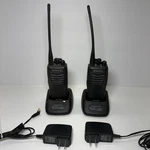 Lot Of Kenwood TK-3400U16P Protalk 16CH 2W Uhf Two-way Radio W/chargers Tested. Fixed Price $109.00.