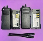 Lot Of 2 Motorola Xpr 7350 AAH56JDC9KA1AN Vhf Two-way Radios W/batteries. Fixed Price $469.99.