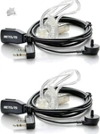Earphone With Tube Mic Radio Secret Acoustic 2 Pin Walkie Talkie. Fixed Price $39.96.