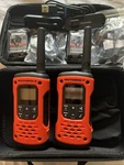 Motorola Talkabout T605 H2O Two Way Radio 35 Mi Range Waterproof Open Box. Fixed Price $112.00.