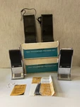 Vtg Realtone Phonette Model 6037 10 Transistor Transceiver Walkie Talkies+box. Fixed Price $34.00.