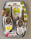 Midland Walkie Talkies (2) GXT500 Way Radios X-tra Vibrating Alert. Fixed Price $24.97.