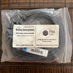 Valley Enterprises Usb To RS232 Serial DB9 Cable Adapter Ftdi Chipset (10 Feet). Fixed Price $29.99.