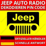 Jeep Radio Decoding Pin Code Compass Grand Cherokee Renegade Wrangler VP2. Fixed Price $5.80.