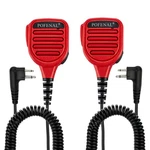 Waterproof Pin Mic For Motorola Radios R2 BPR40D CP100D CP200D .... Fixed Price $73.42.