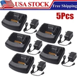5PCS Rapid Charger For Motorola RDU2020 RDU2080D RDU4103 RDU4160D Radio. Fixed Price $84.90.