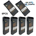 6PCS 2600MAH Li-ion Battery For NNTN7335 XTS2500 XTS1500 2-WAY Radio. Fixed Price $140.00.