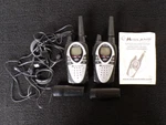 Pair 2-WAY-RADIO Midland X-tra Talk GXT-500 Clips Earpiece Manual. Fixed Price $30.00.