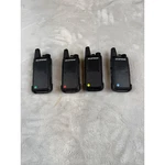 Baofeng GT-22 Walkie Talkie Two Way Radio Set 4 Black Handheld Transceivers. Fixed Price $30.00.