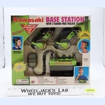 Kawasaki Base Station W/ 2 Headset Walkie Talkies #48118 Dsi Toys 1998 New Misb. Fixed Price $49.85.