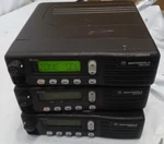 Lot Of 3 Motorola MCS2000 Radio M01KHL9PW4AN As Is For Parts Same Pictures. Fixed Price $169.99.