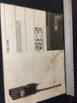 Original Icom T2A T2E Transceiver Manual Ok Condition As Shown. Fixed Price $18.00.