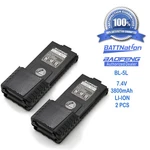 2X 7.4V 3800MAH Li-ion Extended Battery For Baofeng BL-5L, BF-F8HP, UV-5R-L. Fixed Price $28.45.