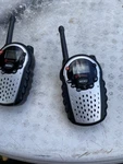 Two Columbia Telecommunications FRS22SPR Walkie Talkie Radios,. Fixed Price $7.00.