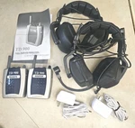 Eartec Td 900 Duplex Wireless Radio System Headphones Lot 2. Fixed Price $79.99.