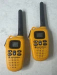 Pcs Motorola MD203R Two Way Radio Walkie Talkie Talkabout Yellow Ptt. Fixed Price $24.95.