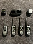 Uniden GMR2889-2CK Gmrs/frs Two-way Walkie-talkie And Dual Charger. Fixed Price $10.99.