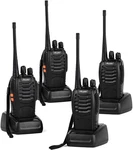 Long Range Walkie Talkies Rechargeable Two Radios 16-CHANNEL Uhf 2-WAY. Fixed Price $60.14.