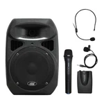 6408BHL 50W 8" Speaker Dual Channel Battery Powered Wireless Portable Pa System. Fixed Price $99.95.