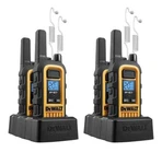 Brand New Dewalt DXFRS300 Two Way Uhf/fm Radio Walkie Talkie 4 Pk. Fixed Price $150.00.