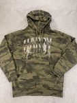 Hardy Tour Hooded Sweatshirt Green Camo Size Lightning Electrified Logo. Fixed Price $42.99.
