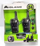 Pack Midland Walkie Talkies 22-CHANNEL Gmrs 24-MILE Range LXT500VP3 New. Fixed Price $39.98.