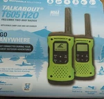 New Motorola Talkabout T605 H2O Frs/gmrs 35MI 22-CH Waterproof Noaa Green. Fixed Price $79.00.