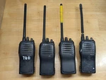 (4) Icom IC-F3011 Portable Radio 5W 16 Vhf W/ Charger Two-way. Fixed Price $139.99.