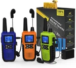 3 Long Range Walkie Talkies Rechargeable For Adults - Noaa 2 Way Radios. Fixed Price $93.99.