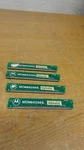 Set Of Kb Simm Memory 30-PIN Non-parity 80 Ns 2-CHIP 'motorola MCM84256S. Fixed Price $79.00.