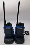Arcshell Two Way Radios AR-6 Blue Black Walkie Talkie Pair Charging Dock. Fixed Price $18.16.