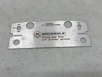 Motorola Motrac MOCOM-70 Control Head Escutcheon Faceplate Private Line Radio Ex. Fixed Price $9.99.