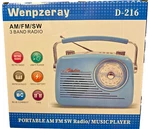 Wenpzeray D-216 Am/fm/sw Radio/music Player Reduced!. Fixed Price $14.99.
