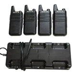 Retevis RT22 Walkie Talkies Rechargeable Two Way Radios Lot Of 4 Multi Charger. Fixed Price $74.98.