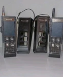 Pair Vintage Royce 1-408 Cb Radio 5W 6-CHANNEL Handheld Transceivers & Cases. Fixed Price $150.00.