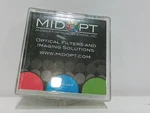 Midwest Optical BP470-27 Broad Bandwidth Blue Bandpass Filter-new In Box. Fixed Price $69.30.