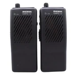 Set Of 2 Maxon GMRS-10 Two Way Radio Walkie Talkie Black GMRS10 Belt Clip. Fixed Price $48.99.