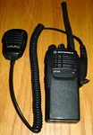 Motorola Handie-talkie AAH25KDC9AA3AN 2-WAY Radio W/ Mic Untested. Fixed Price $99.99.