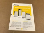Vintage Mastr Ii High-band Fm Radio Brochure ECR-1989H. Fixed Price $14.95.