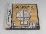 Brain Age Nintendo Ds Complete Cib Training Sudoku Tested. Fixed Price $20.00.