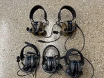 Peltor Comtac Iii Single Lead Communication Headsets. Fixed Price $475.00.