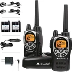 Lightweight Gmrs 2-PACK Walkie Talkies: 50 Channels, Long Range & Rechargeable. Fixed Price $155.18.