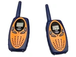 T628 Orange/blue Wireless Handheld 22-CHANNELS Two-way Radio Walkie Talkie Set. Fixed Price $24.95.